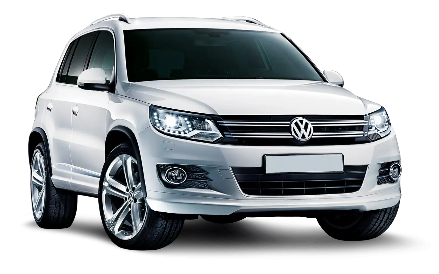 White Volkswagen